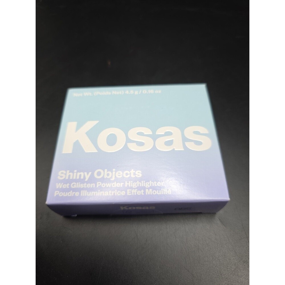 Kosas Shiny Objects Wet Glisten Powder Highlighter Embered Full Size Boxed